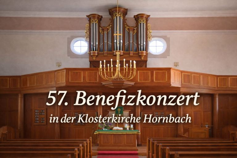 57. Benefizkonzert am 31.01.2026, Klosterkirche Hornbach
