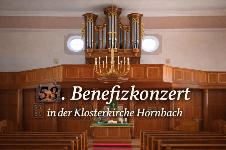 58. Benefizkonzert am 07.02.2026, Klosterkirche Hornbach