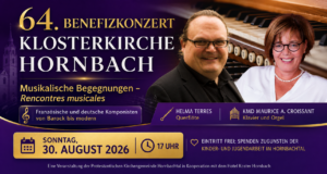 64. Benefizkonzert am Sonntag, 30. August 17 Uhr