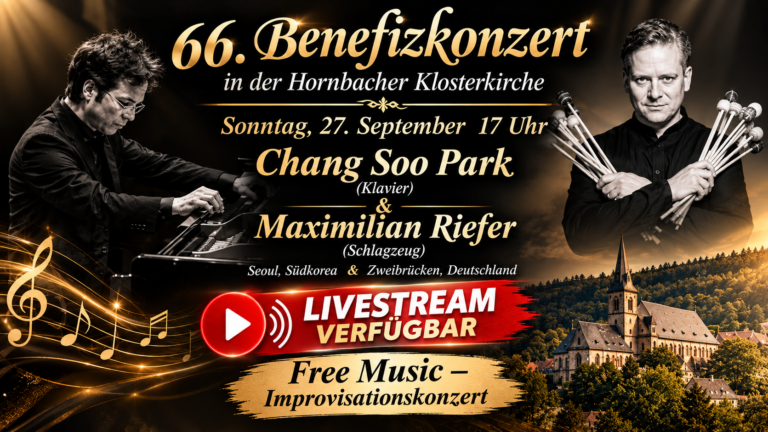 66. Benefizkonzert am 27.09.2026, 17 Uhr